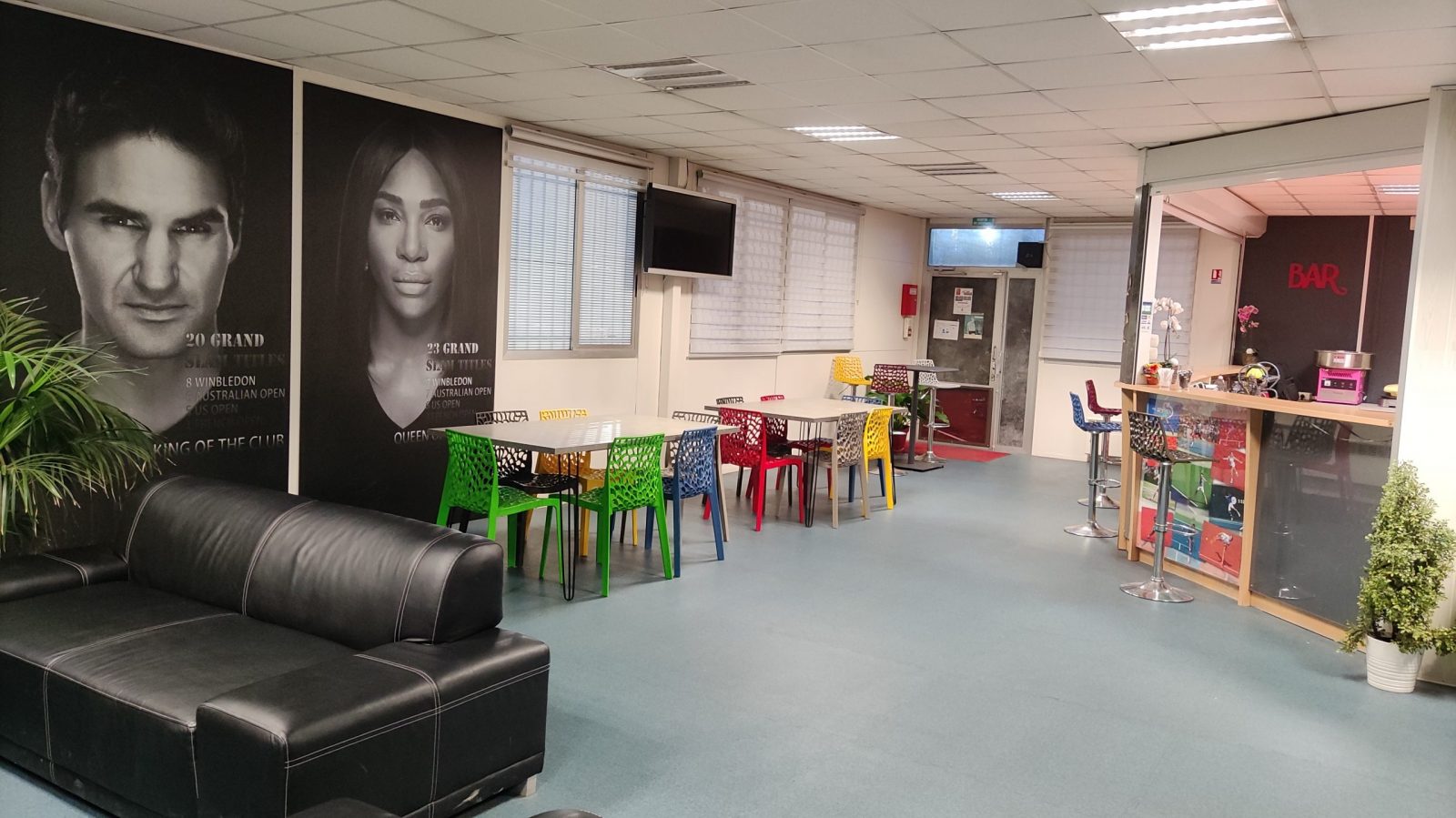 Espace de vie du club house