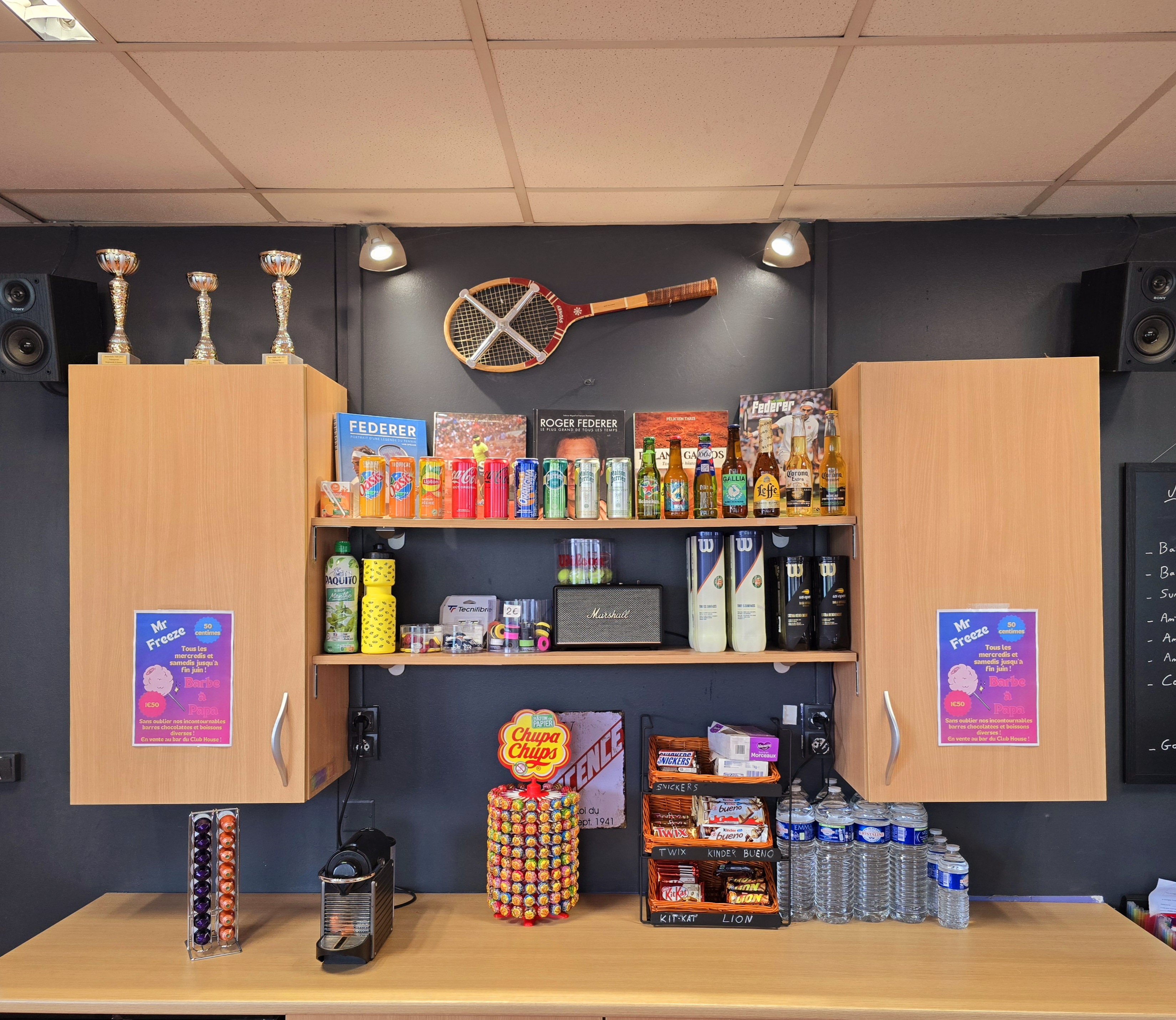 Bar du club house